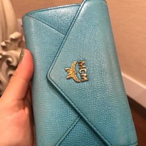 MCM trifold wallet